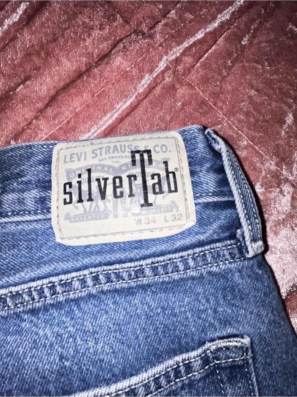 Levi’s silver tab loose fit size 34x32